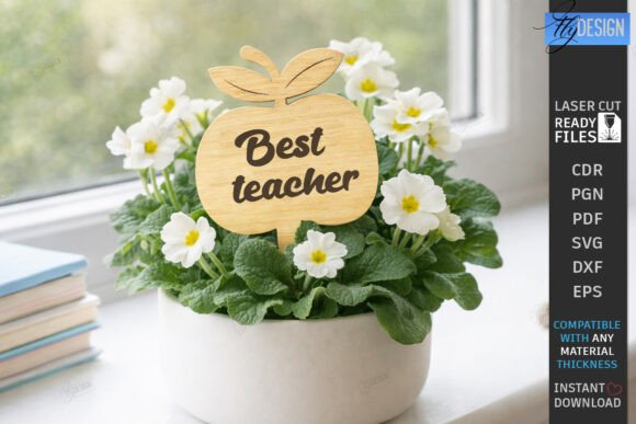 A Teacher’s Garden Gift: Evaluating a Laser Cut Design for Embroidery