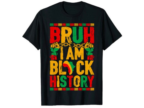 Bruh Black History Month T-Shirt: Embroidery Designer Review