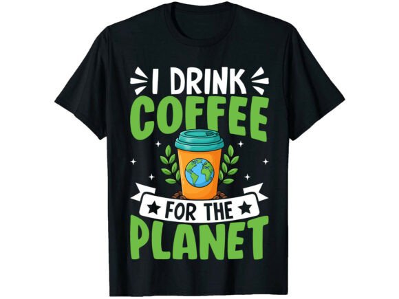 Coffee Lover Earth Day T-Shirt: Practical Embroidery Review