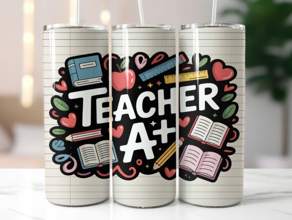 Cute Valentine Teacher 20oz Tumbler Wrap: A Designer Review