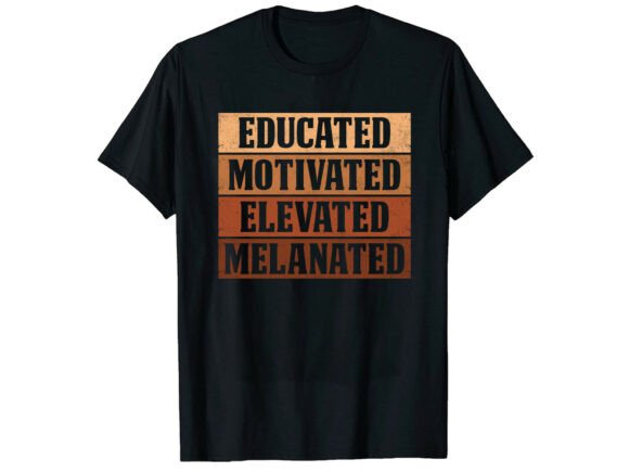 Educated Black History Month T-Shirt: An Embroidery Review