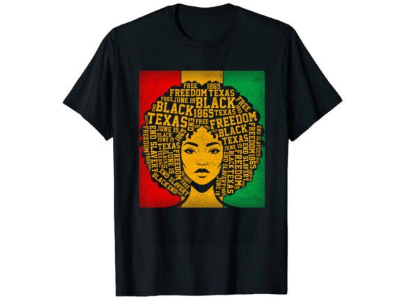 Freedom Black History Month T-Shirt Embroidery Review