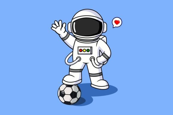 From Vector to Stitches: Reviewing the Astronaut Playing Soccer Design