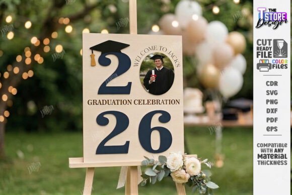 Graduation Welcome Sign 2026: A Laser Cut Design Review