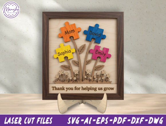 Personalized Puzzle Family Sign SVG: Embroidery Review