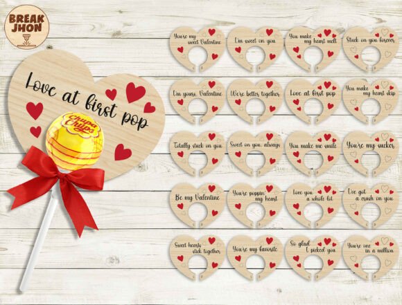 Valentine Lollipop Holder Laser Cut: A Designer Review